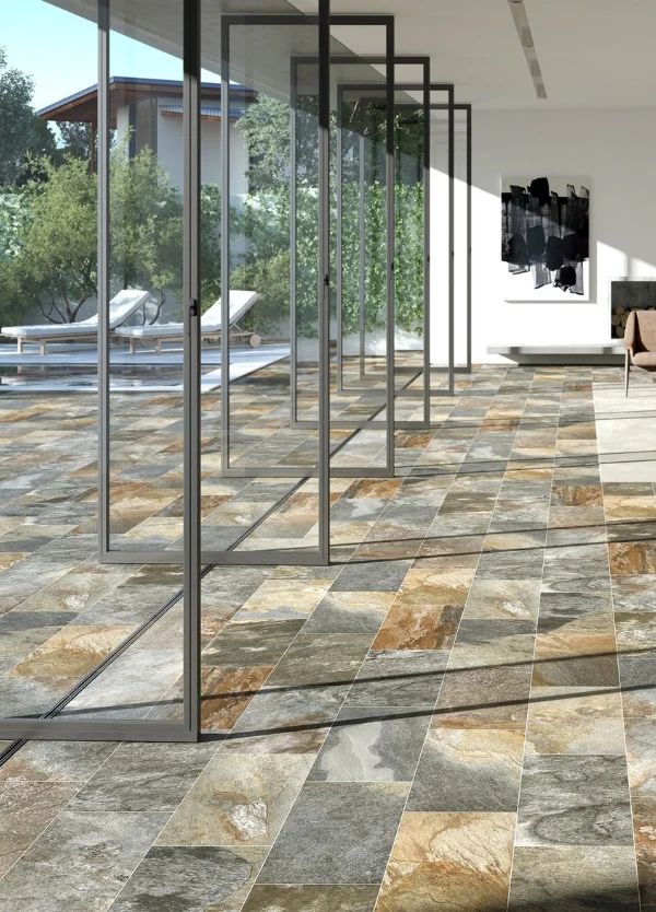 Carrelage exterieur effet Pierre de Bali